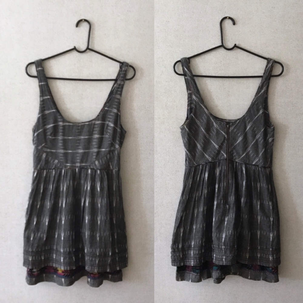 Free People New Romantics Weather Vane Ikat Dress